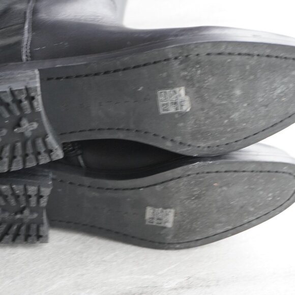 Tahari Black Ankle Boots – Side Zip – Size 38 - Picture 6 of 9